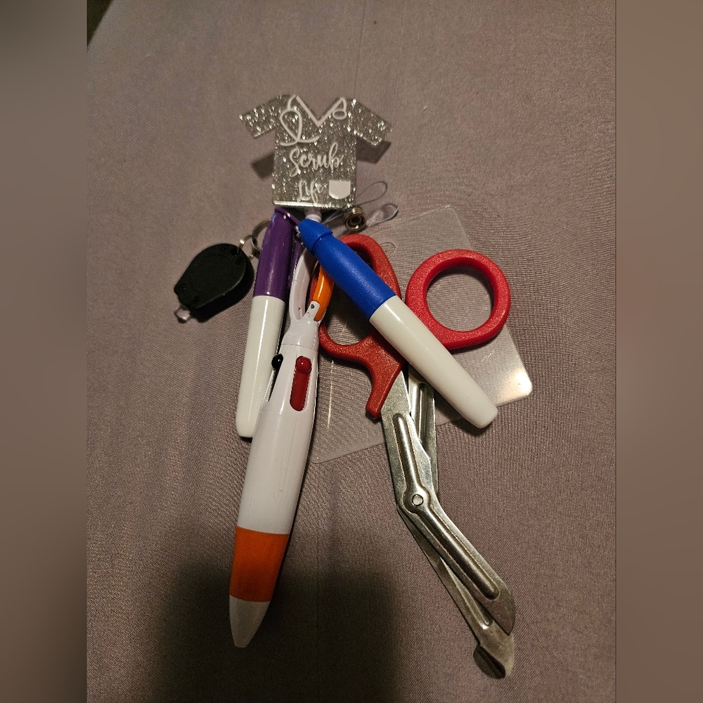 Badge Reel With LED Light